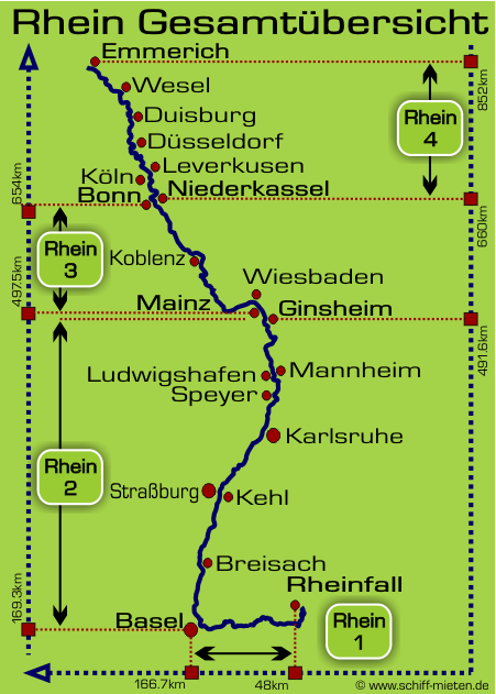 Schifffahrplan.de Rhein Niederrhein Mittelrhein Oberrhein